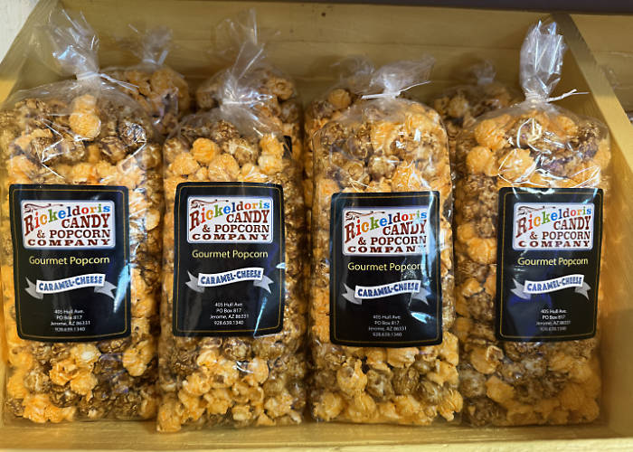 Fous bags of Rickeldoris Popcorn