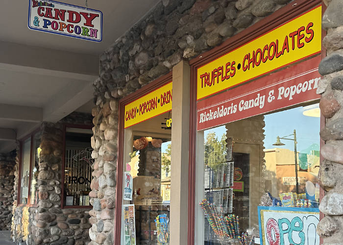 The Front Entrance to the Candy Store